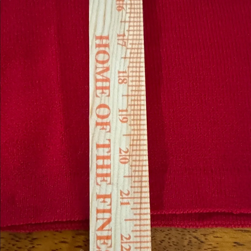 St. John Bold Red Sleeveless Tank Top size Large - Picture 8 of 8